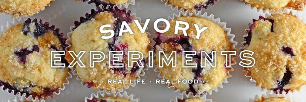 Savory Experiments Real Life Real Food logo