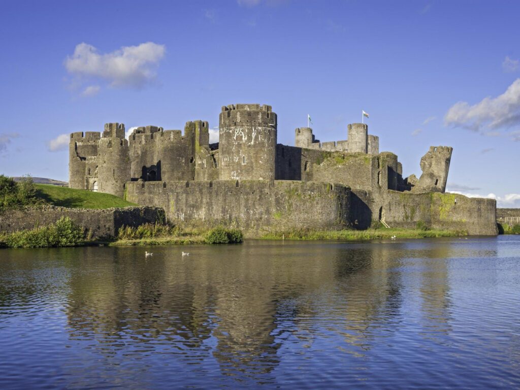 Caerphilly Castle South Wales