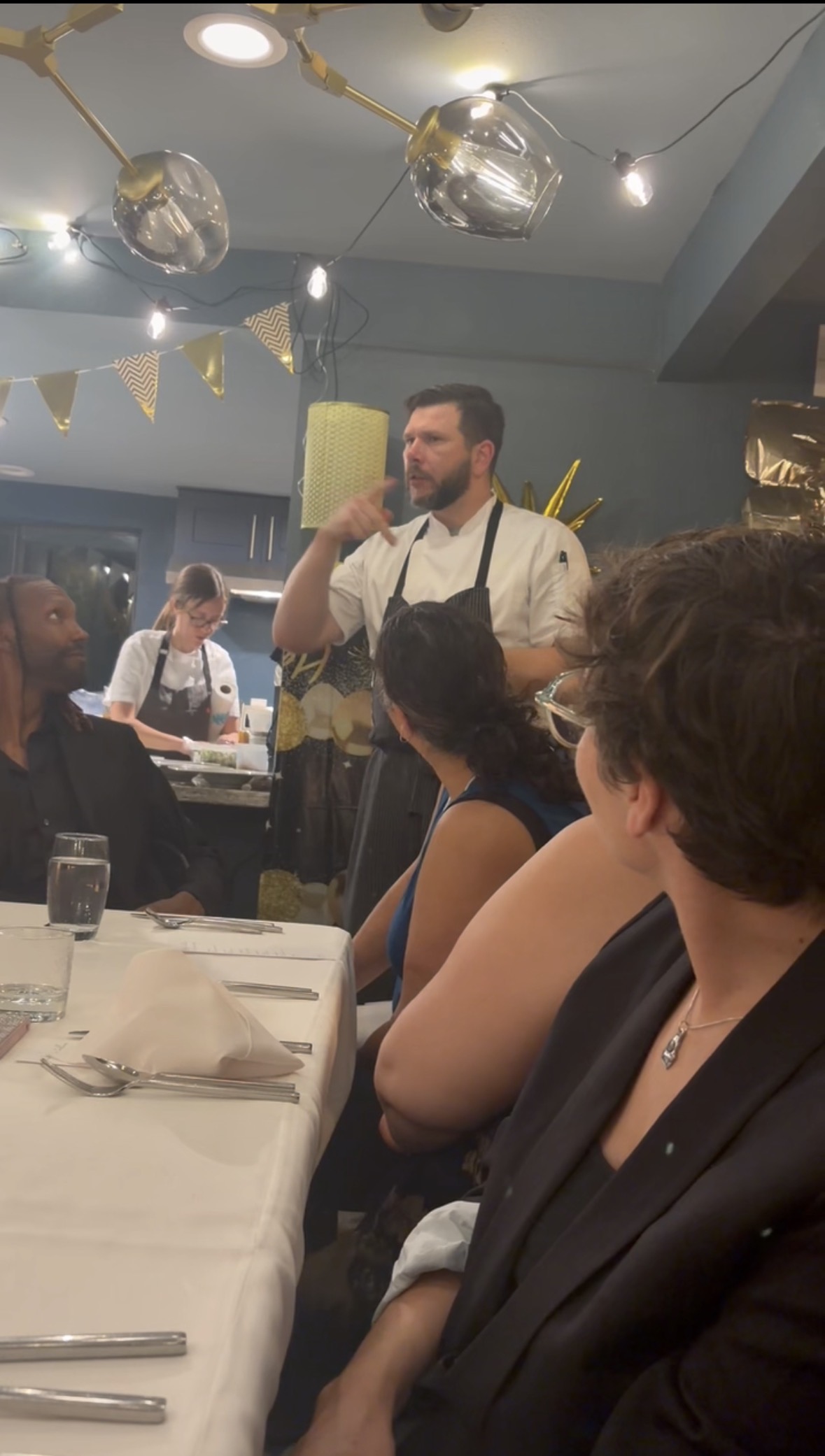 Signs of Good Food Chef David Uzzell
