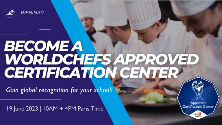 Banner_Become a Worldchefs Approved Certification Center