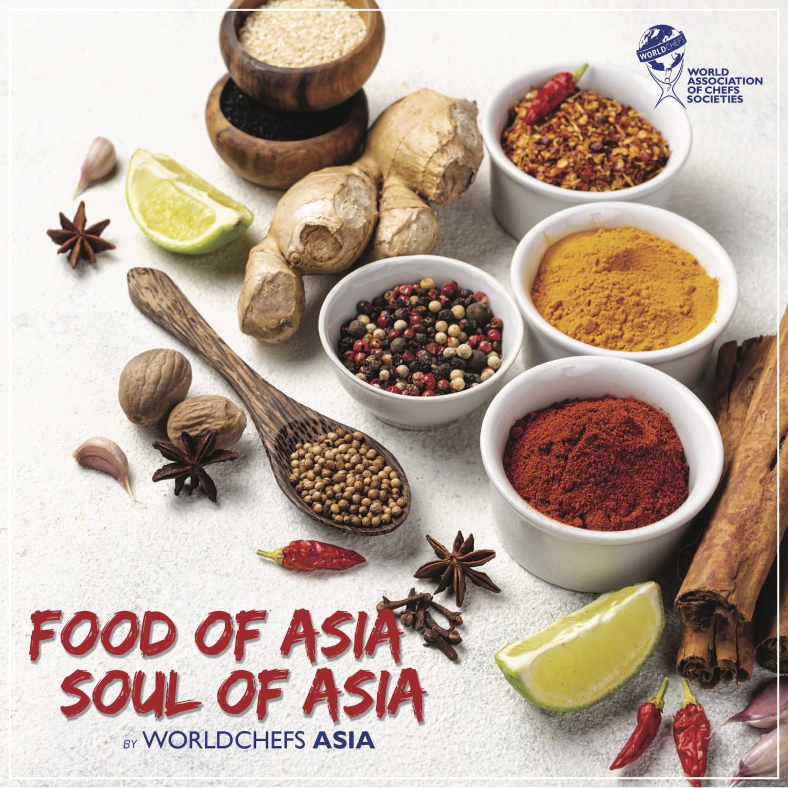 Food of Asia Soul of Asia e-book Worldchefs Asia members