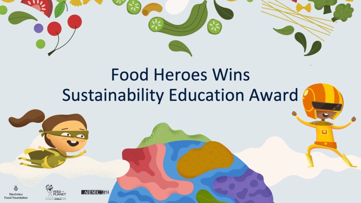 Food Heroes Wins Sustainability Education Award