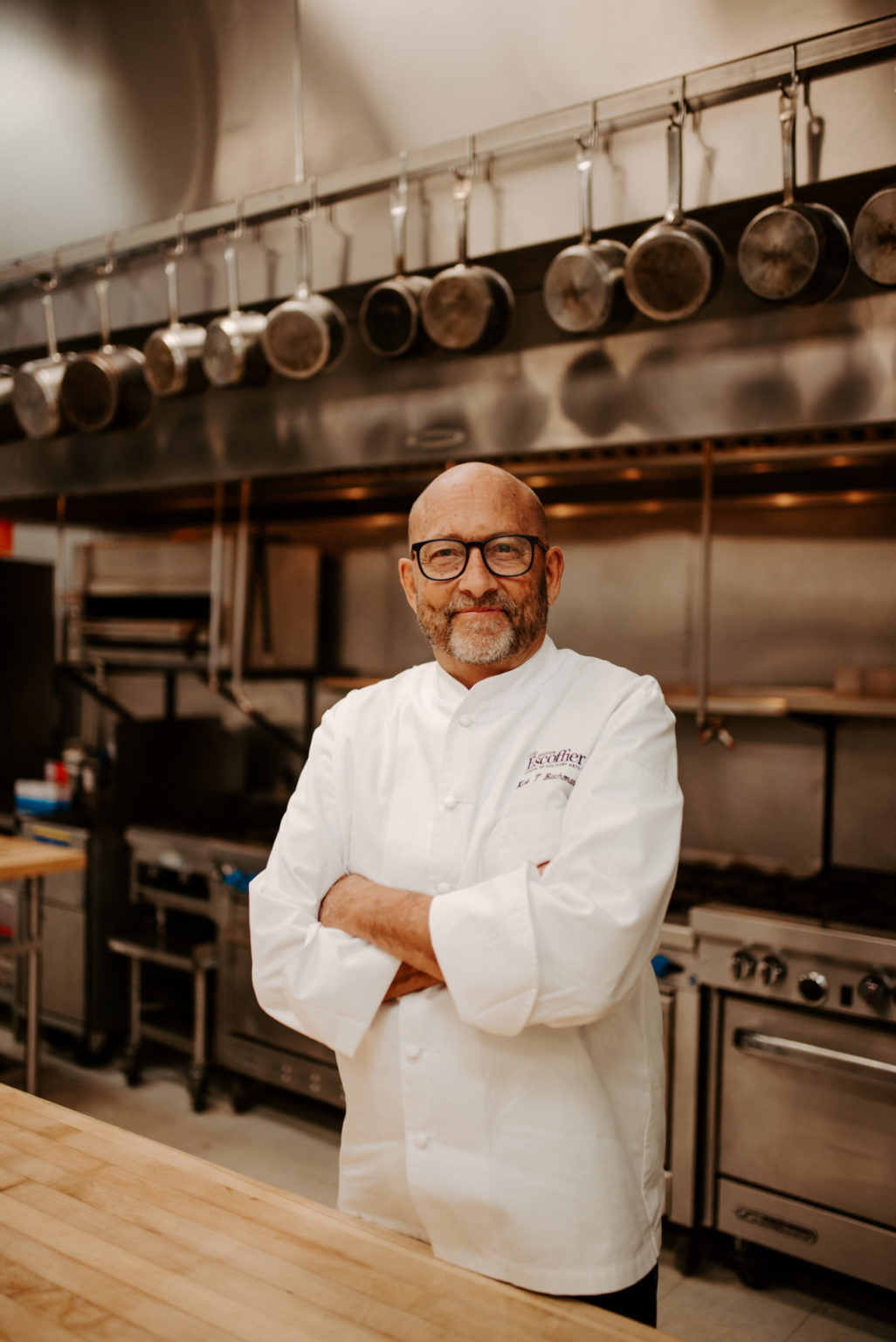 Kirk Backman, the President and Provost of the Auguste Escoffier School of Culinary Arts Culinary education