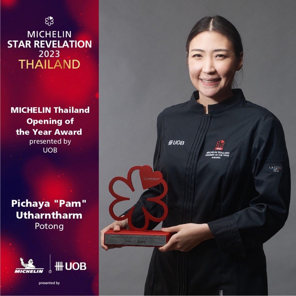 Best female chef
Michelin star
Chef Pam