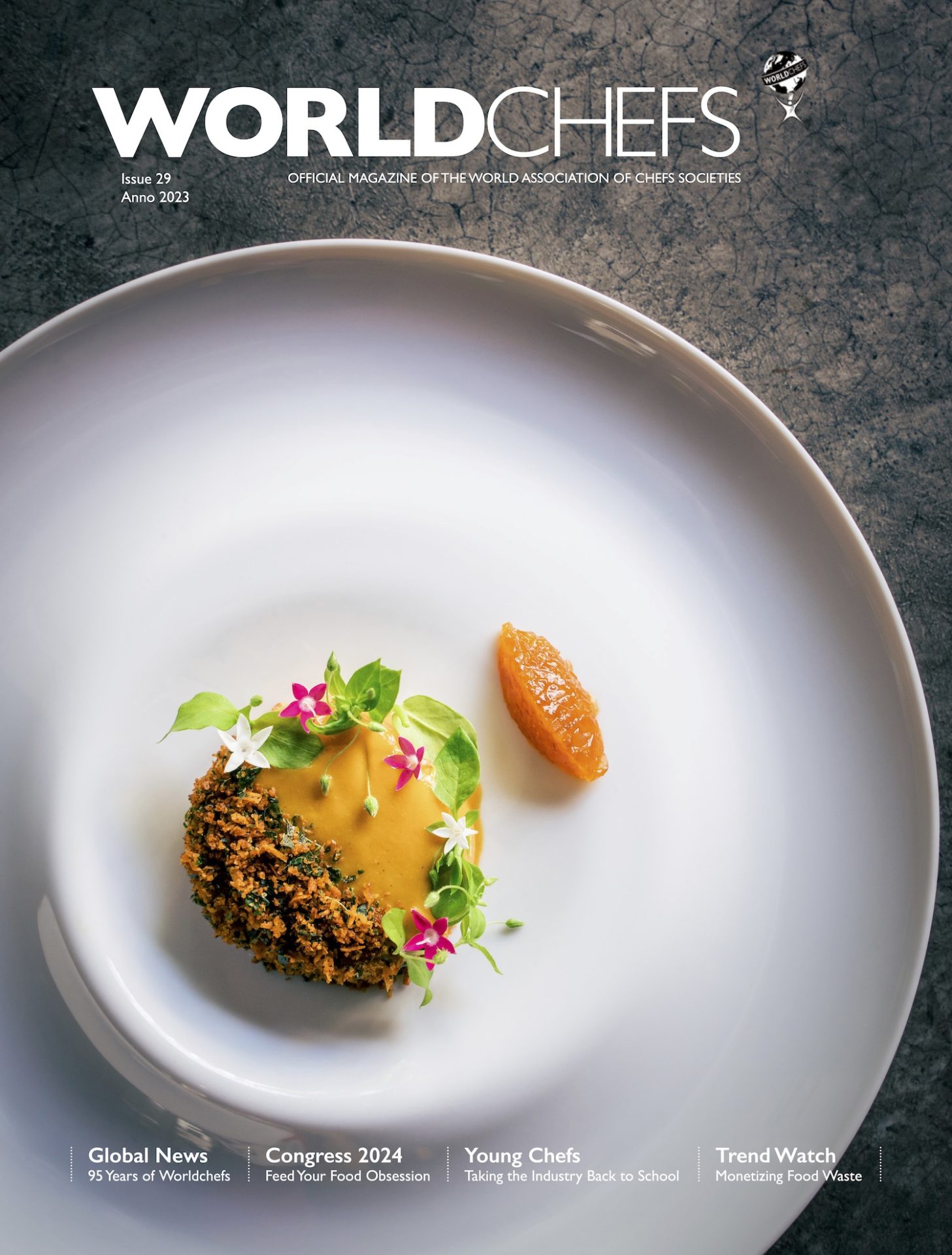 Delve into the rich tapestry of global flavors with Worldchefs Magazine: the Official Magazine of the World Association of Chefs’ Societies. From mastering the art of sustainable cooking to embracing the latest technological advancements in the kitchen, Issue 29 is your guide to staying at the forefront of the culinary profession.