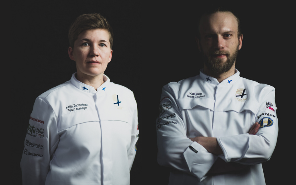 Culinary Team of Finland Culinary Olympics Kari and Katja