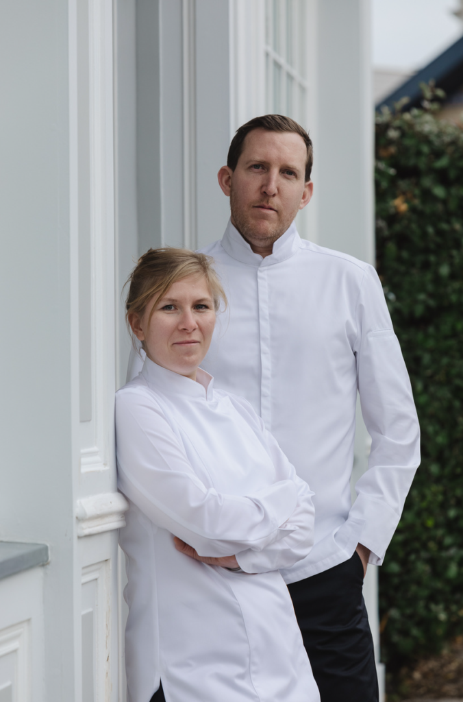 Michelin
women in culinary
Co-chefs Adeline and Marc-Antoine Lesage earned their first star for Nacre.